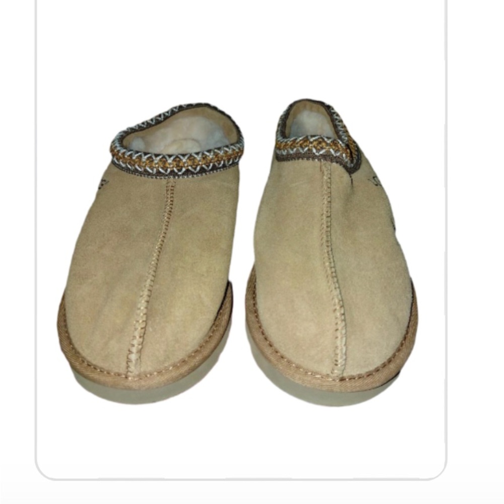 NWOT Ugg Women’s Tasman II Tan Suede Slip-On Moccasin Chestnut